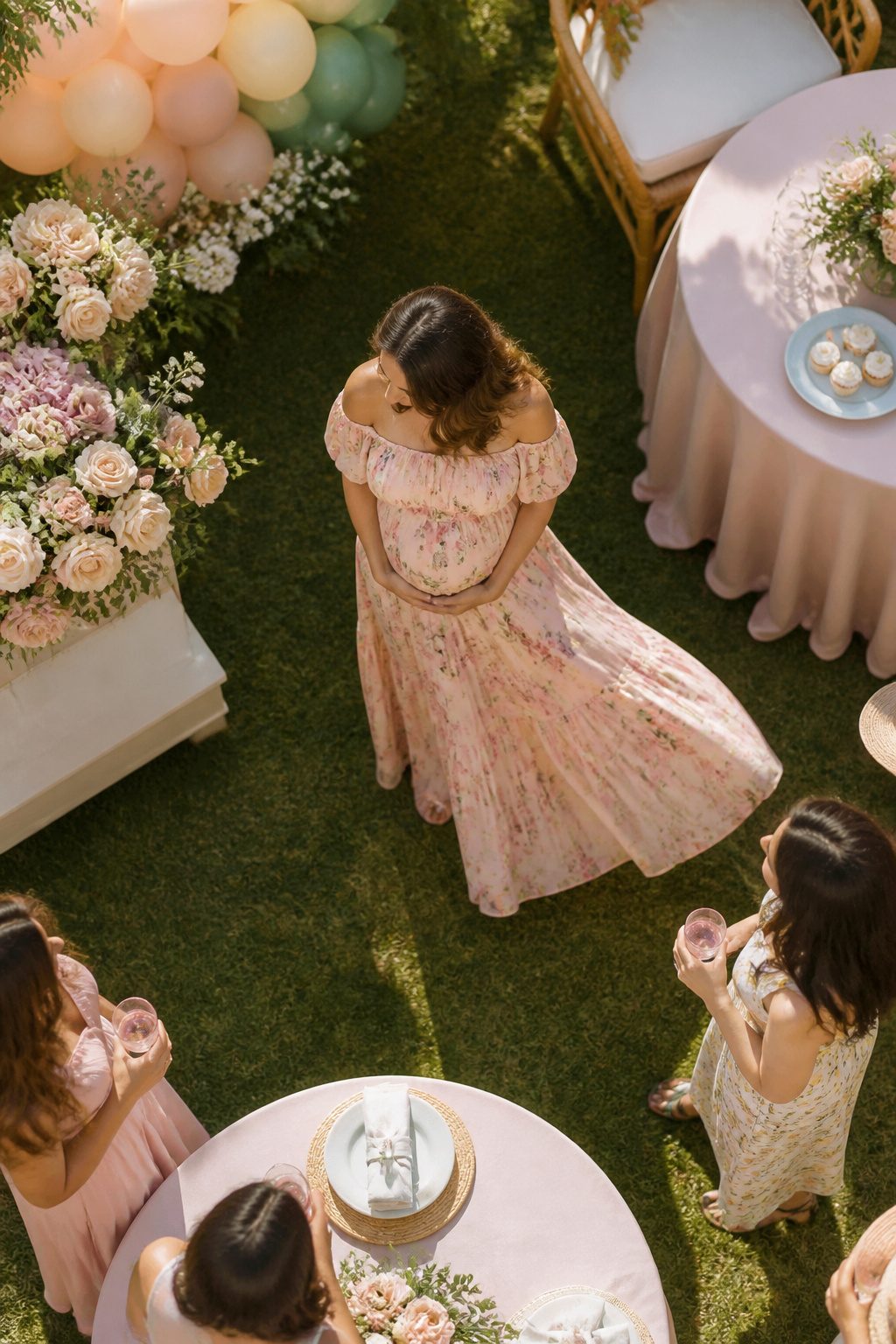Baby Shower Dresses: Styles, Colors & Fit for 2026 10 A selection of pastel dresses displayed in a bright setting.