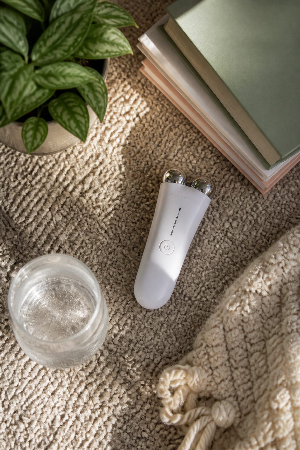 A microcurrent device designed for facial muscle toning.