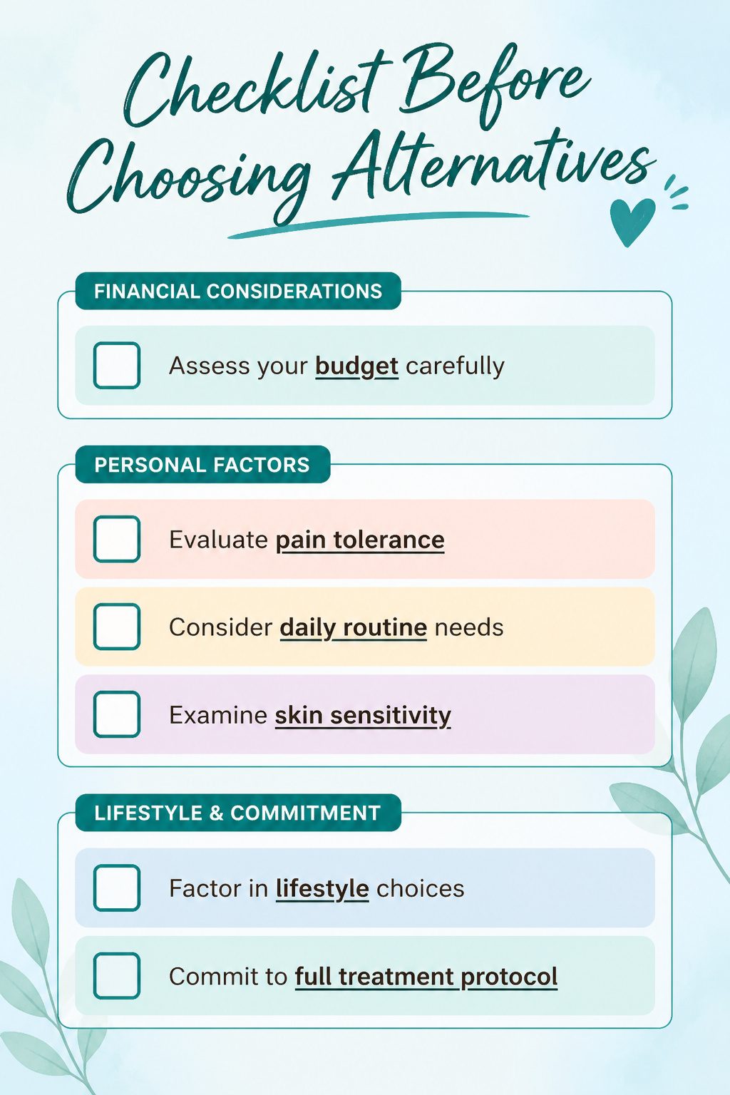 A checklist for selecting the best Botox alternative.